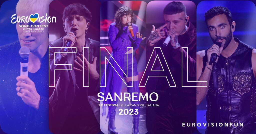 Italy: The running order of the final night of Sanremo 2023 was revealed! -  Eurovision News | Music | Fun