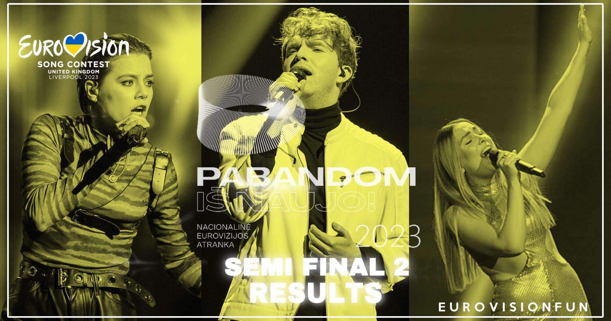 Lietuva: pusfinalio rezultatai 2 „Pabandom iš naujo!  2023 “! – Eurovizijos naujienos | Muzika