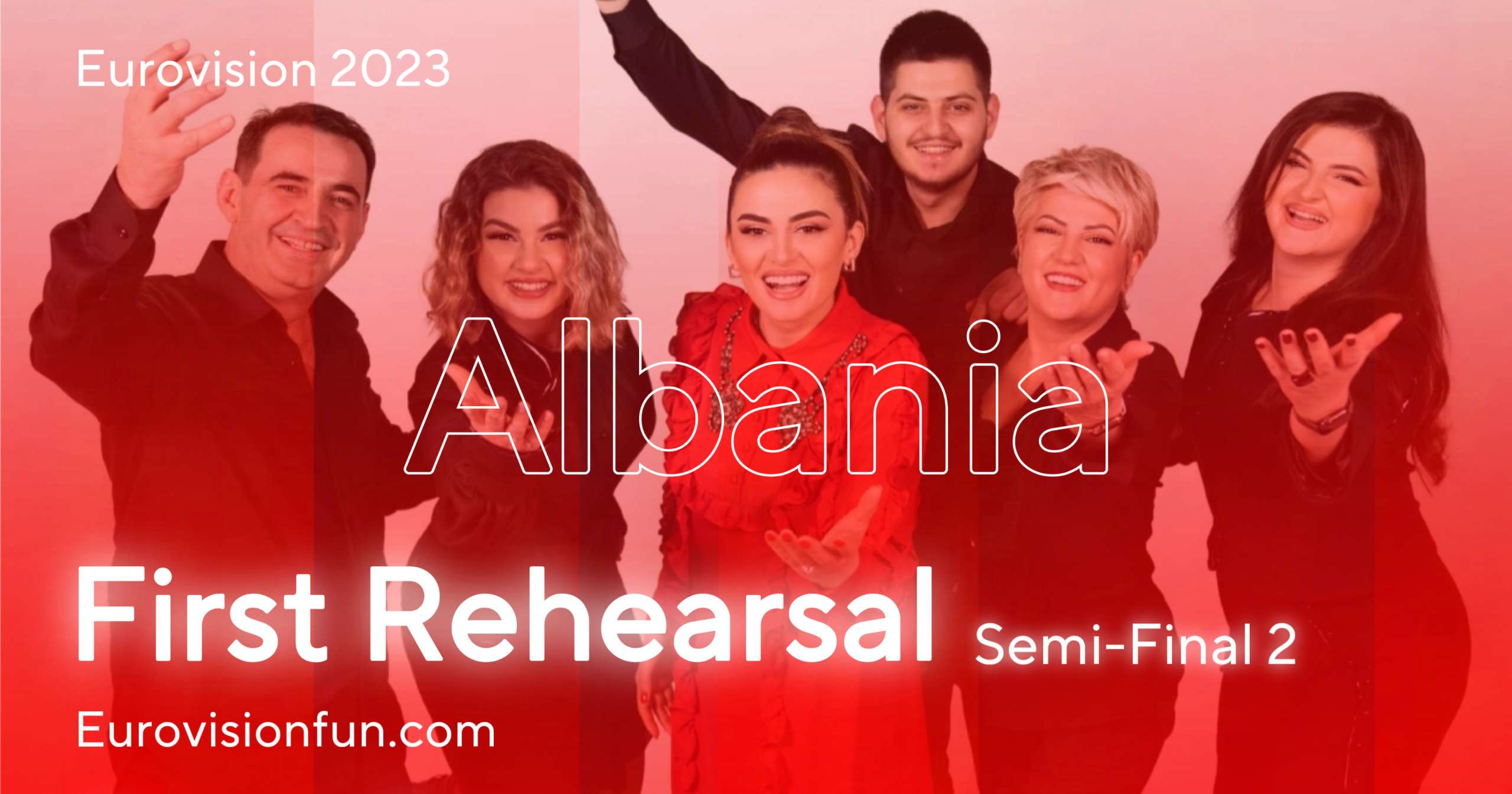 Eurovision 2023: Albania's First Rehearsal! - Eurovision News | Music | Fun