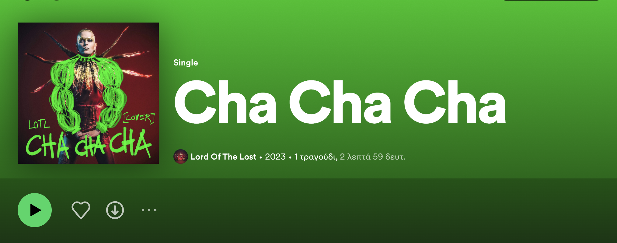 Germany Lord of the Lost released Cha Cha Cha cover