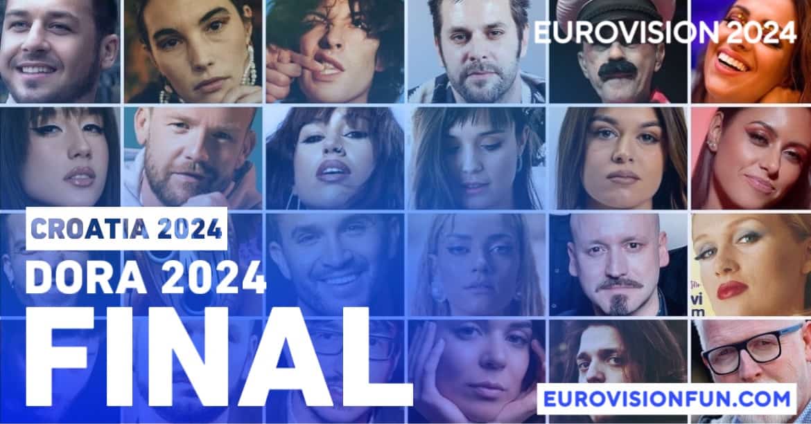 Croatia Tonight the Final of Dora 2024! Eurovision News Music Fun