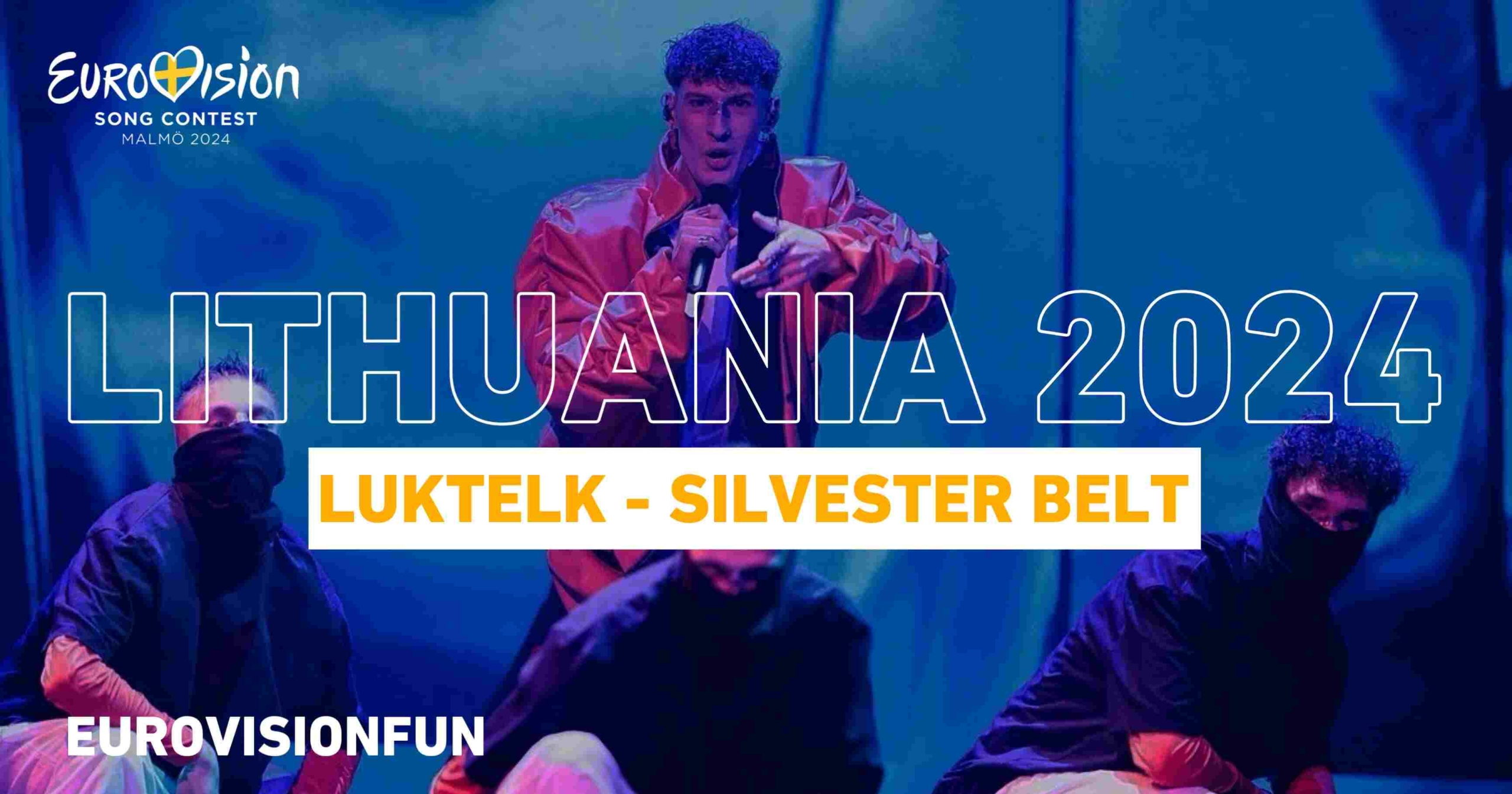 Lithuania Silvester Belt And Luktelk To Eurovision 2024   LUKTELK Scaled 