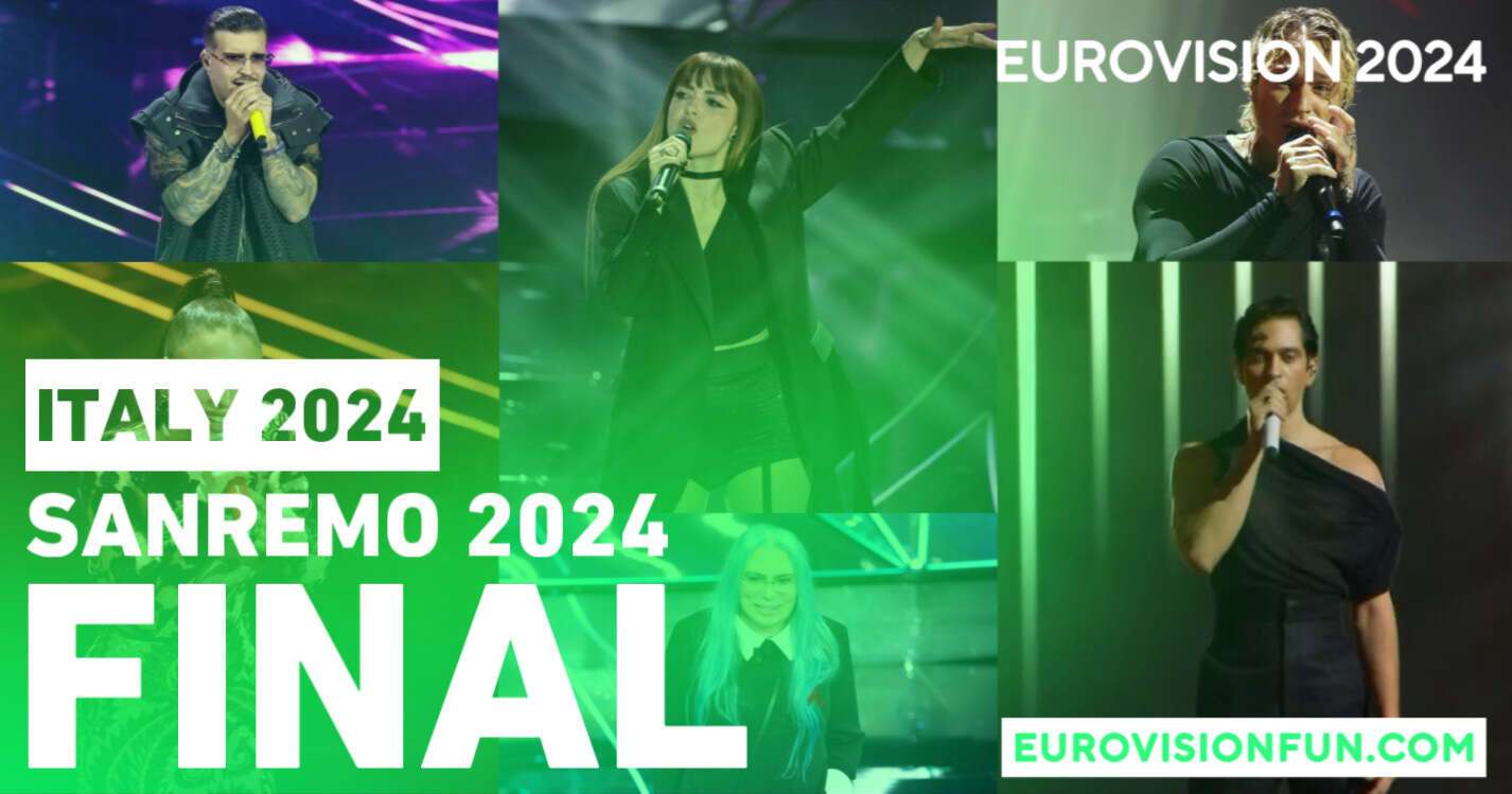Italia: ordine di partenza per la Gran Finale di Sanremo 2024!  – Notizie Eurovisione |  Musica