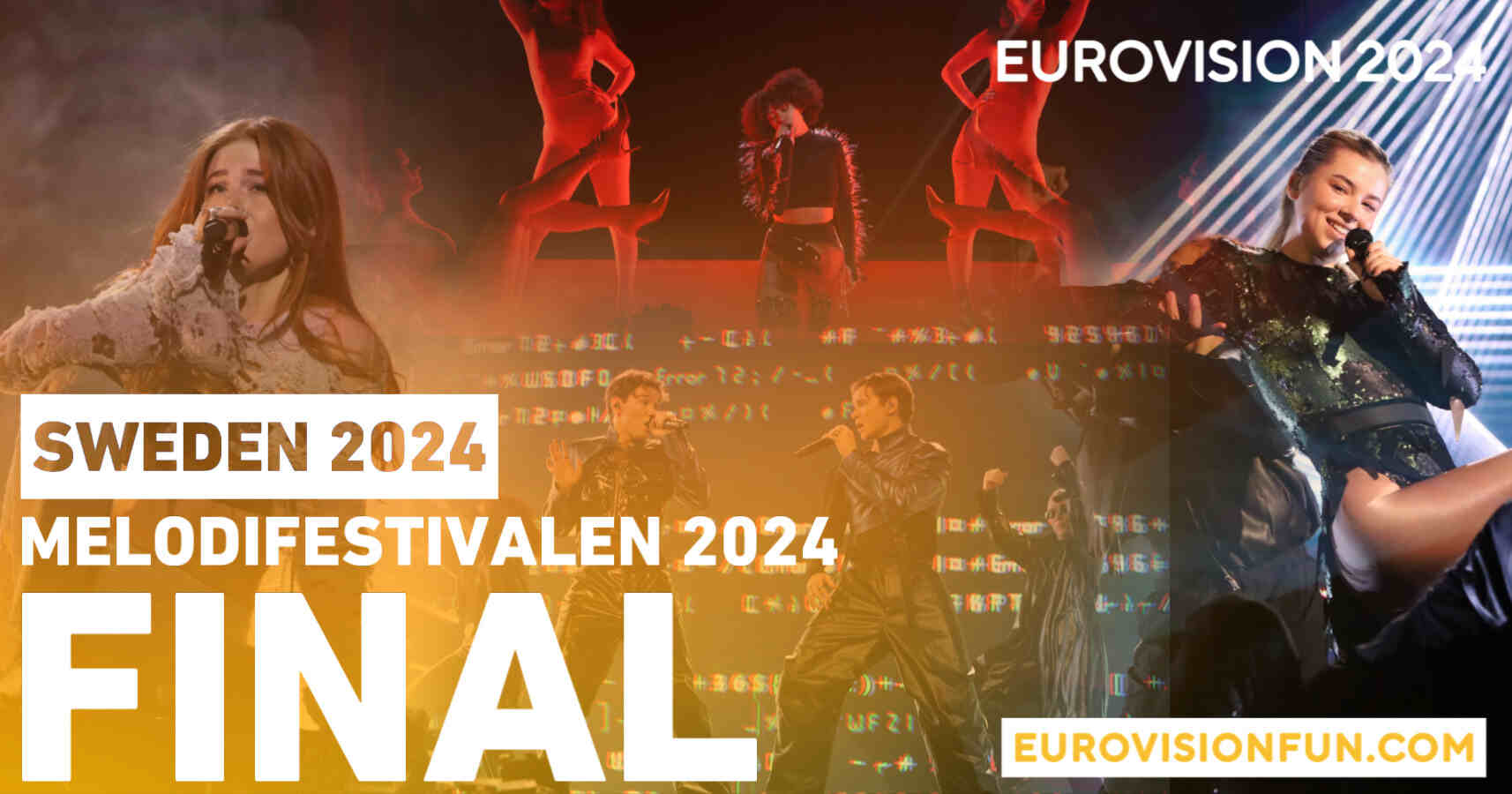 Sweden Grand Final of Melodifestivalen 2024 tonight! Eurovision News