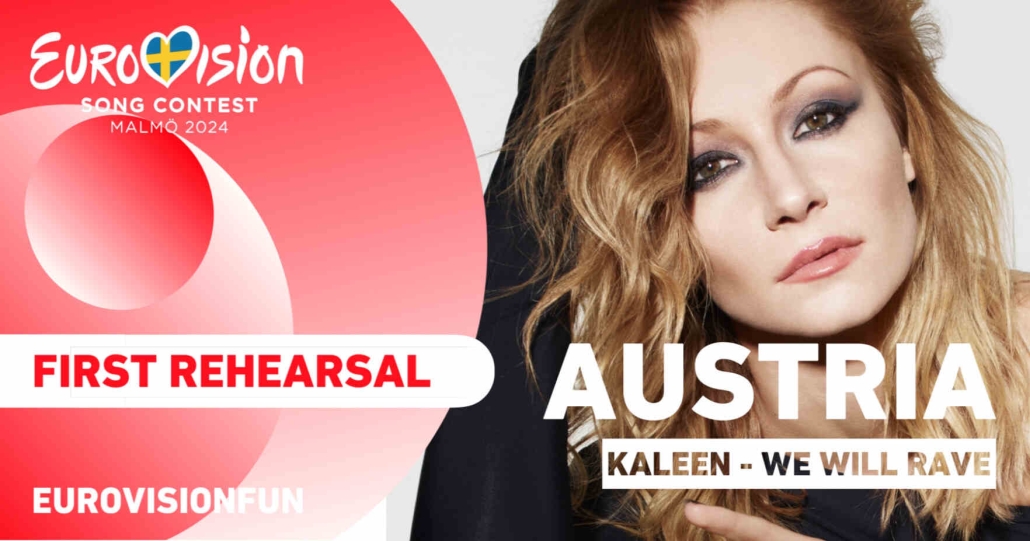 Eurovision 2024 Austria's First Rehearsal! Eurovision News Music Fun
